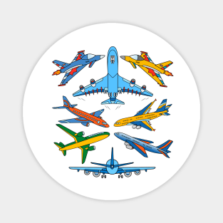 Airplanes for Men, Women and Kids Magnet